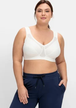 Sport-BH aus COOLMAX®, mit Netzeinsätzen<sheego Online