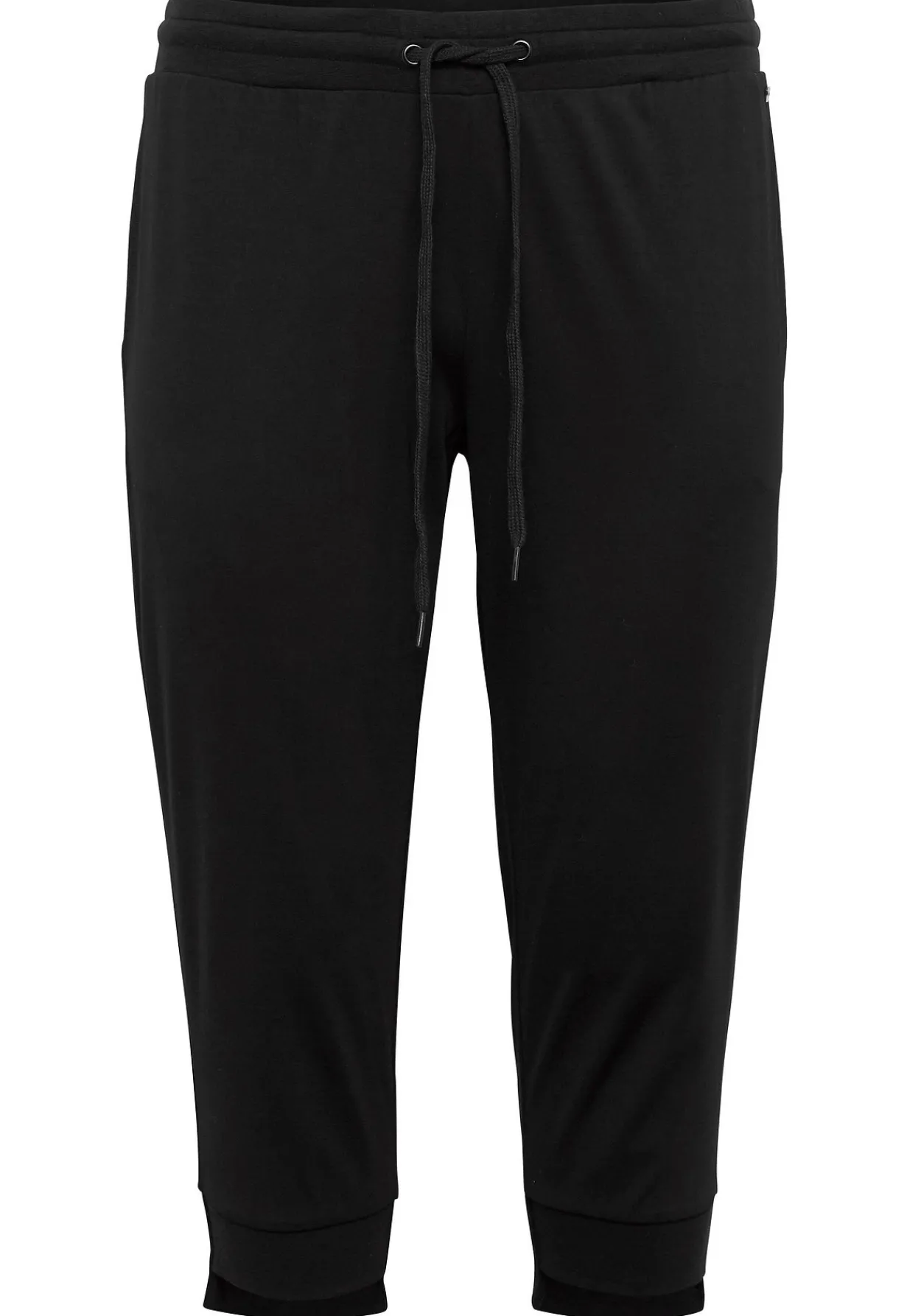 Sporthose in 3/4-Länge mit Bündchen, aus Sweat<sheego Fashion