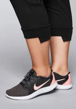Sporthose in 3/4-Länge mit Bündchen, aus Sweat<sheego Fashion