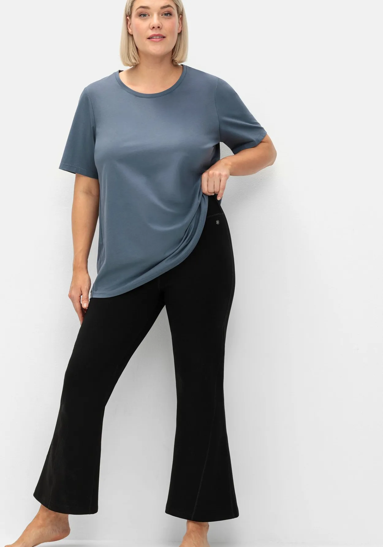 Sport-Jazzpants in Bootcut-Beinform<sheego New