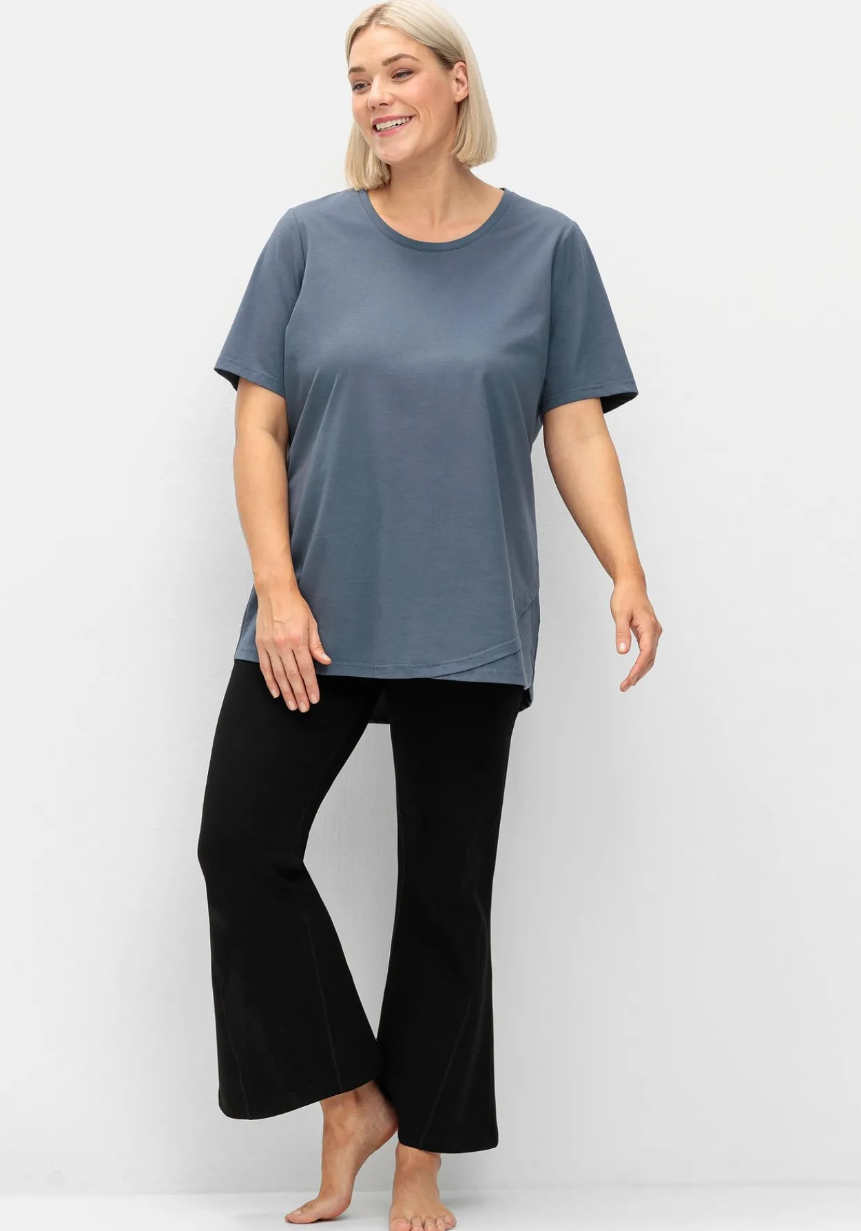 Sport-Jazzpants in Bootcut-Beinform<sheego New