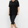 Sportleggings in Caprilänge, aus Funktionsmaterial<sheego Online