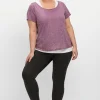 Sportleggings mit Shaping-Effekt, Saum mit Stopper<sheego Best