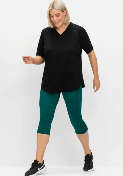 Sportshirt mit Mesh-Einsatz im Rücken<sheego New