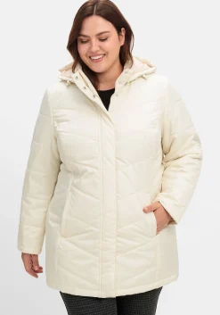 Steppjacke mit abnehmbarer Kapuze<sheego Online
