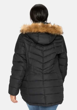Steppjacke mit abnehmbarer Kapuze<sheego Sale