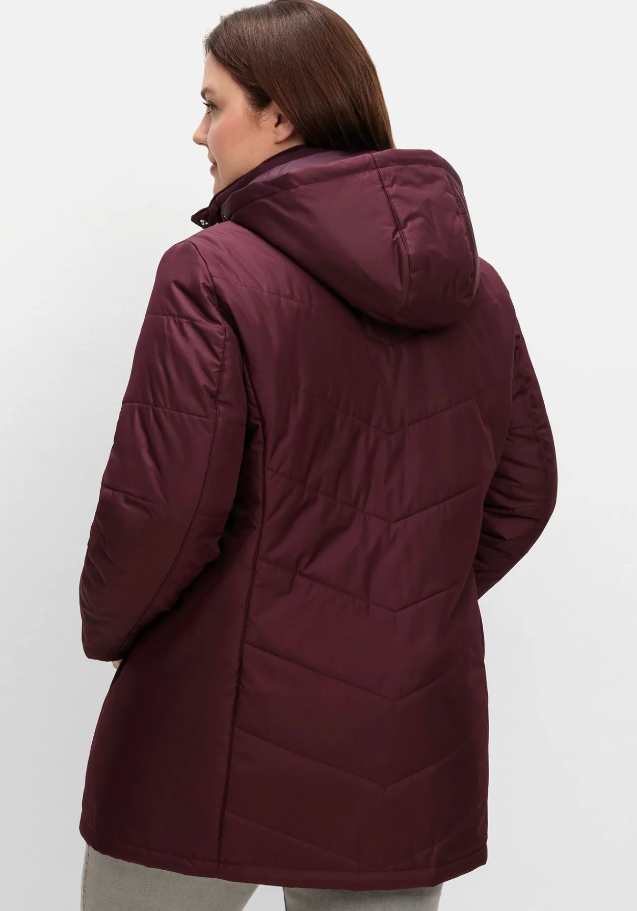 Steppjacke mit abnehmbarer Kapuze<sheego Best