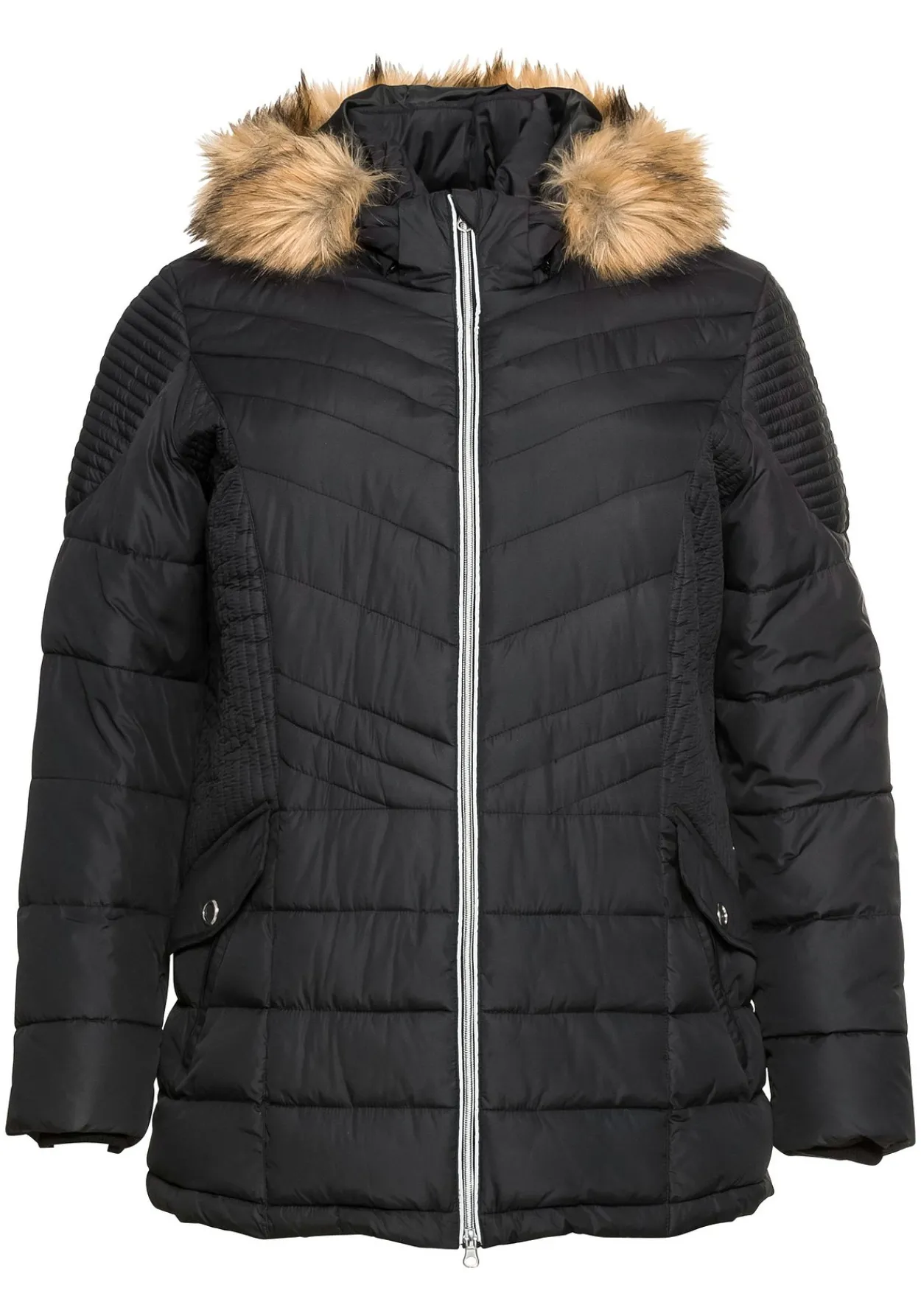 Steppjacke mit abnehmbarer Kapuze<sheego Sale