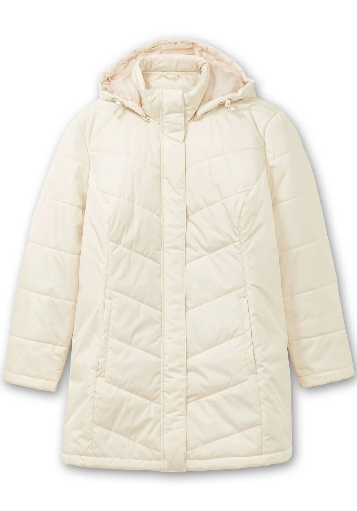 Steppjacke mit abnehmbarer Kapuze<sheego Online