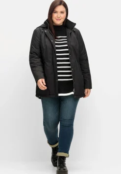 Steppjacke mit abnehmbarer Kapuze<sheego Clearance