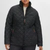 Steppjacke mit hoch schließendem Stehkragen<sheego Clearance