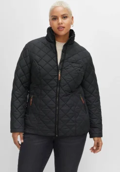 Steppjacke mit hoch schließendem Stehkragen<sheego Clearance