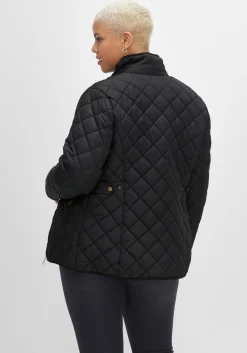 Steppjacke mit hoch schließendem Stehkragen<sheego Clearance