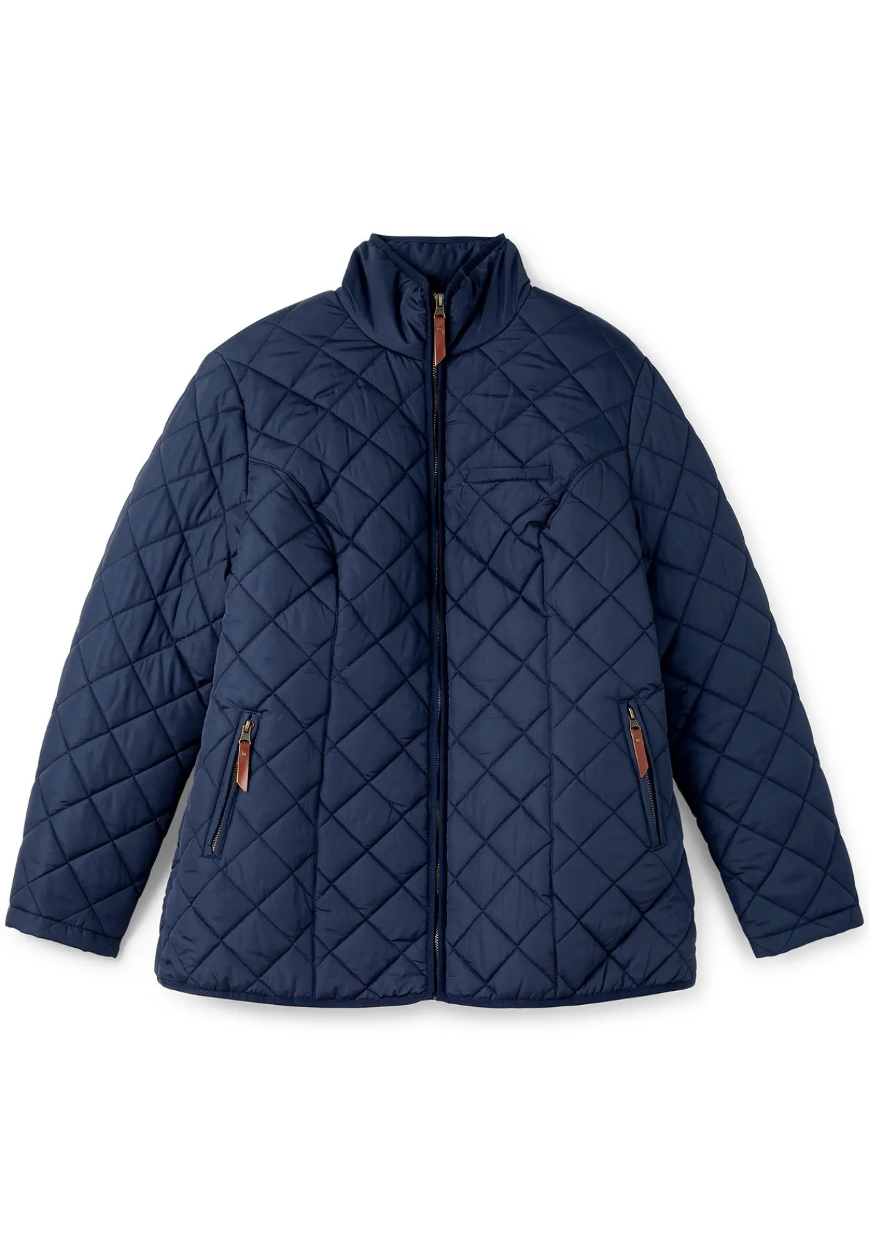 Steppjacke mit hoch schließendem Stehkragen<sheego Online