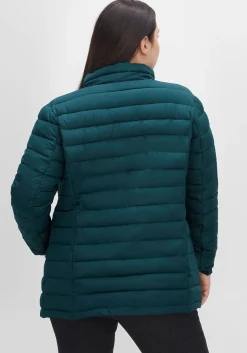 Steppjacke mit Stehkragen und Teilungsnähten<sheego Fashion