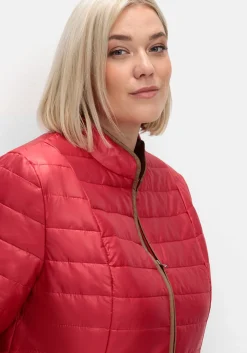 Steppjacke mit Stehkragen und Kontrastdetails<sheego Best