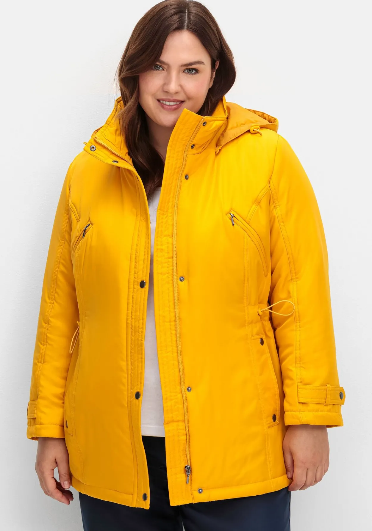 Steppjacke mit Tunnelzug in der Taille<sheego Hot