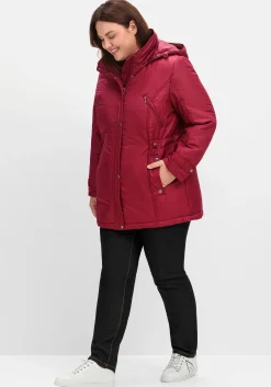 Steppjacke mit Tunnelzug in der Taille<sheego Discount