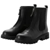 Stiefelette aus Leder, mit Reißverschluss vorn<sheego Outlet