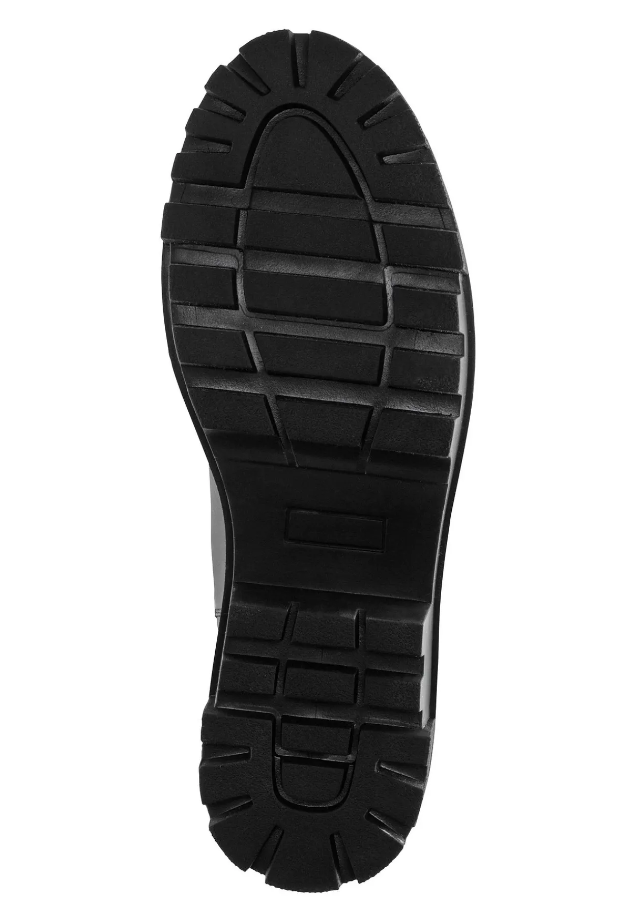 Stiefelette aus Leder, mit Reißverschluss vorn<sheego Outlet