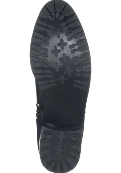 Stiefelette aus Leder mit Nietenbesatz<sheego Fashion