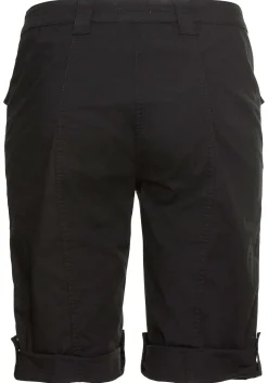 Stretch-Bermudas mit aufgesetzten Taschen und Patten<sheego Best