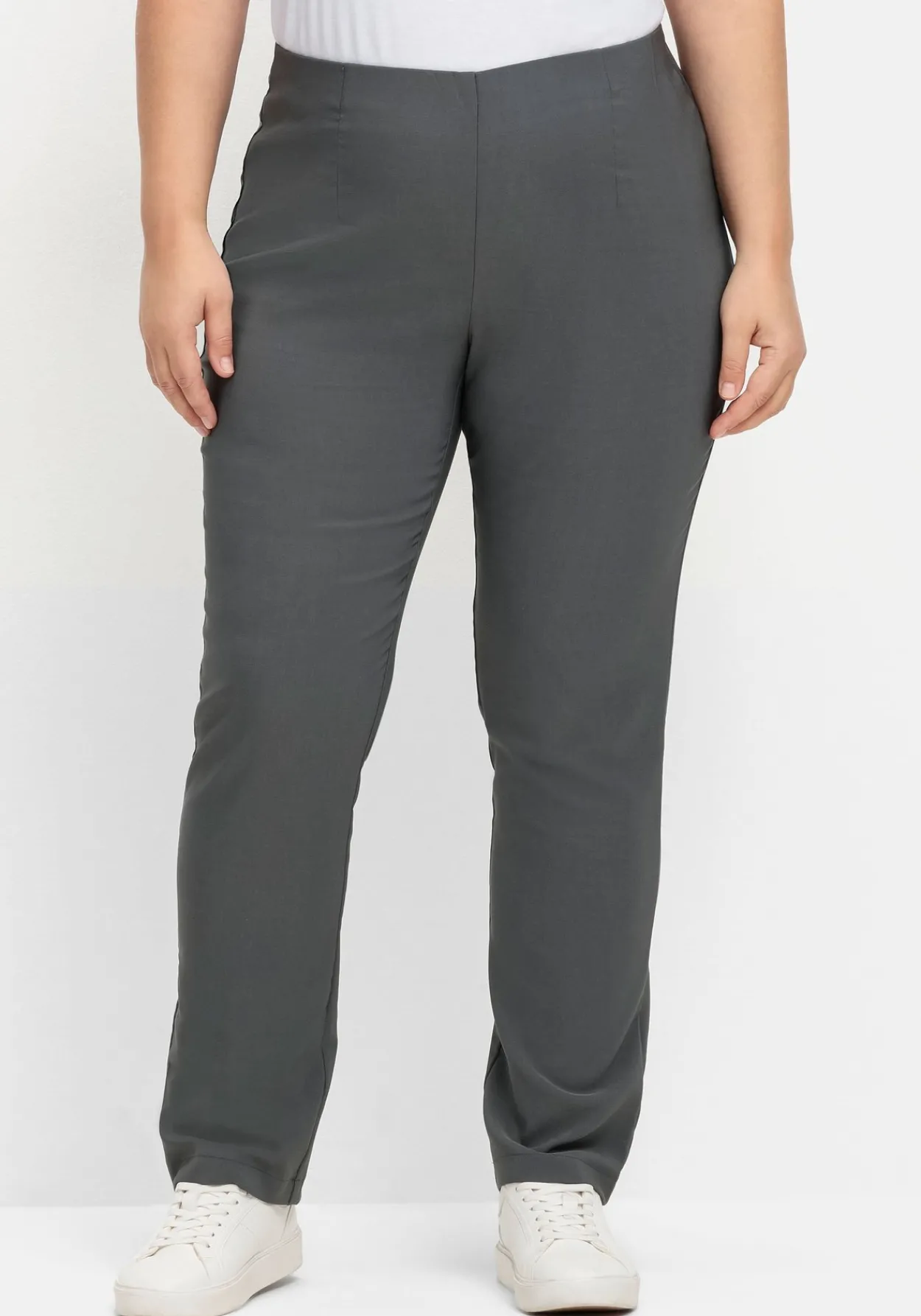 Stretchhose mit innenliegendem Gummizugbund<sheego Fashion