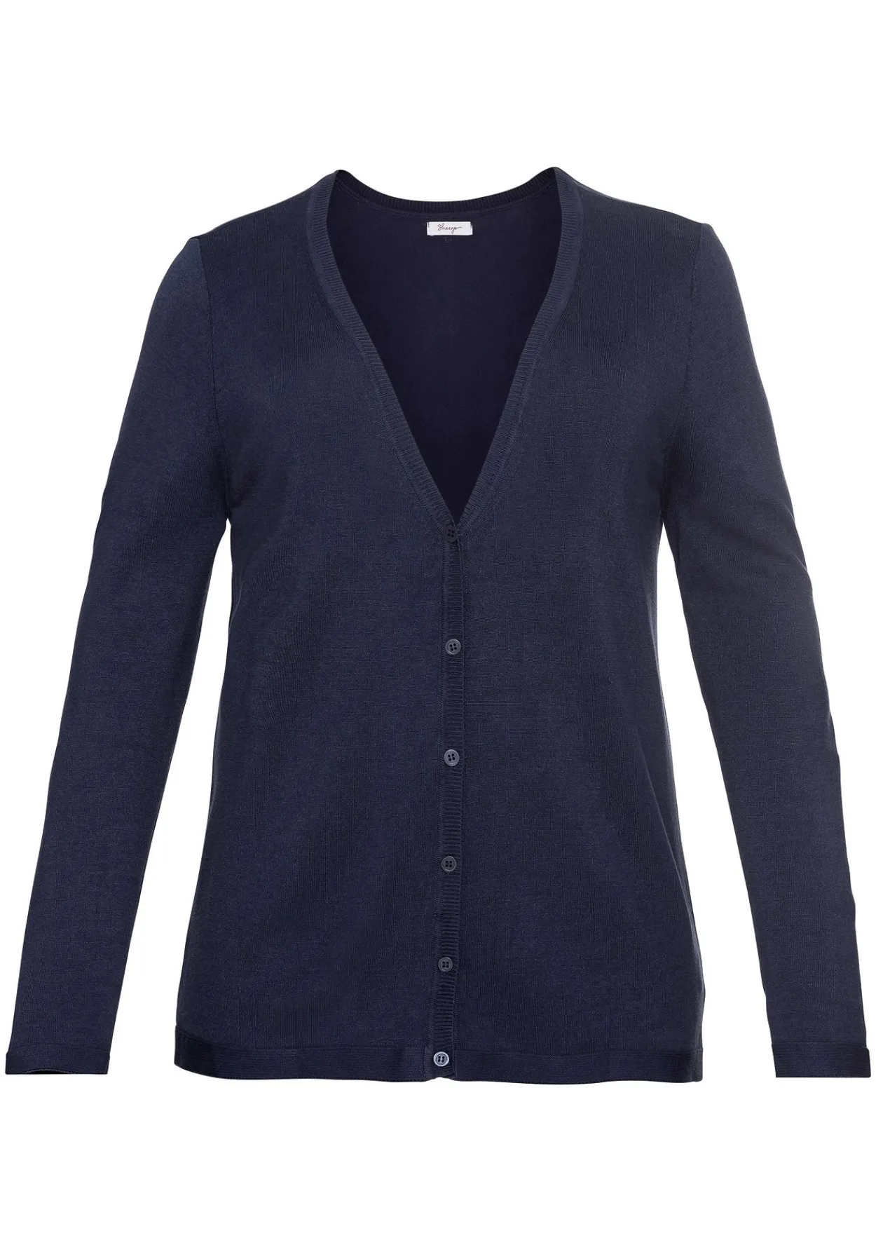 Strickjacke aus Viskose, mit tiefem V-Ausschnitt<sheego Hot