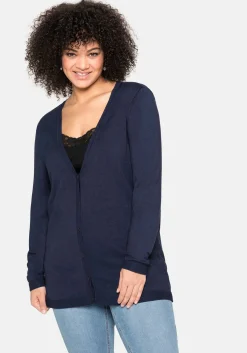 Strickjacke aus Viskose, mit tiefem V-Ausschnitt<sheego Hot