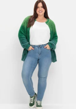 Strickjacke im Farbverlauf, aus Flausch-Garn<sheego by Joe Browns Best