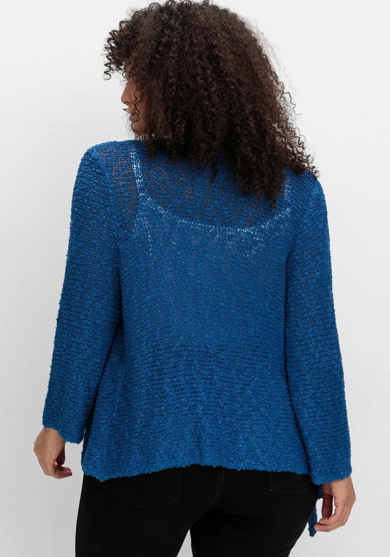 Strickjacke im Häkel-Look, mit zipfeligem Saum<sheego by Joe Browns New