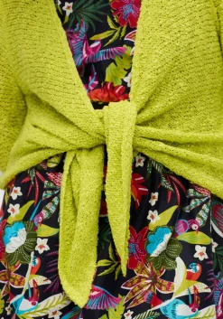 Strickjacke im Häkel-Look, mit zipfeligem Saum<sheego by Joe Browns Sale