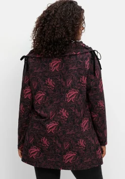 Sweatshirt in Longform mit weitem Kragen<sheego by Joe Browns Fashion