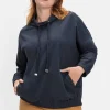Sweatshirt mit Stehkragen und Tunnelzug<sheego New
