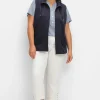 Sweatweste mit Reißverschluss und Umlegekragen<sheego Discount