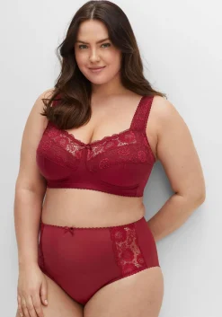 Taillenslip mit transparenter Spitze<sheego Clearance