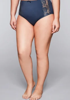 Taillenslip mit transparenter Spitze<sheego Outlet