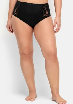 Taillenslip mit transparenter Spitze<sheego Sale