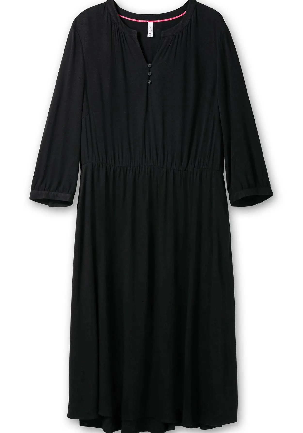 Tailliertes Kleid mit Taschen, in Strukturqualität<sheego New