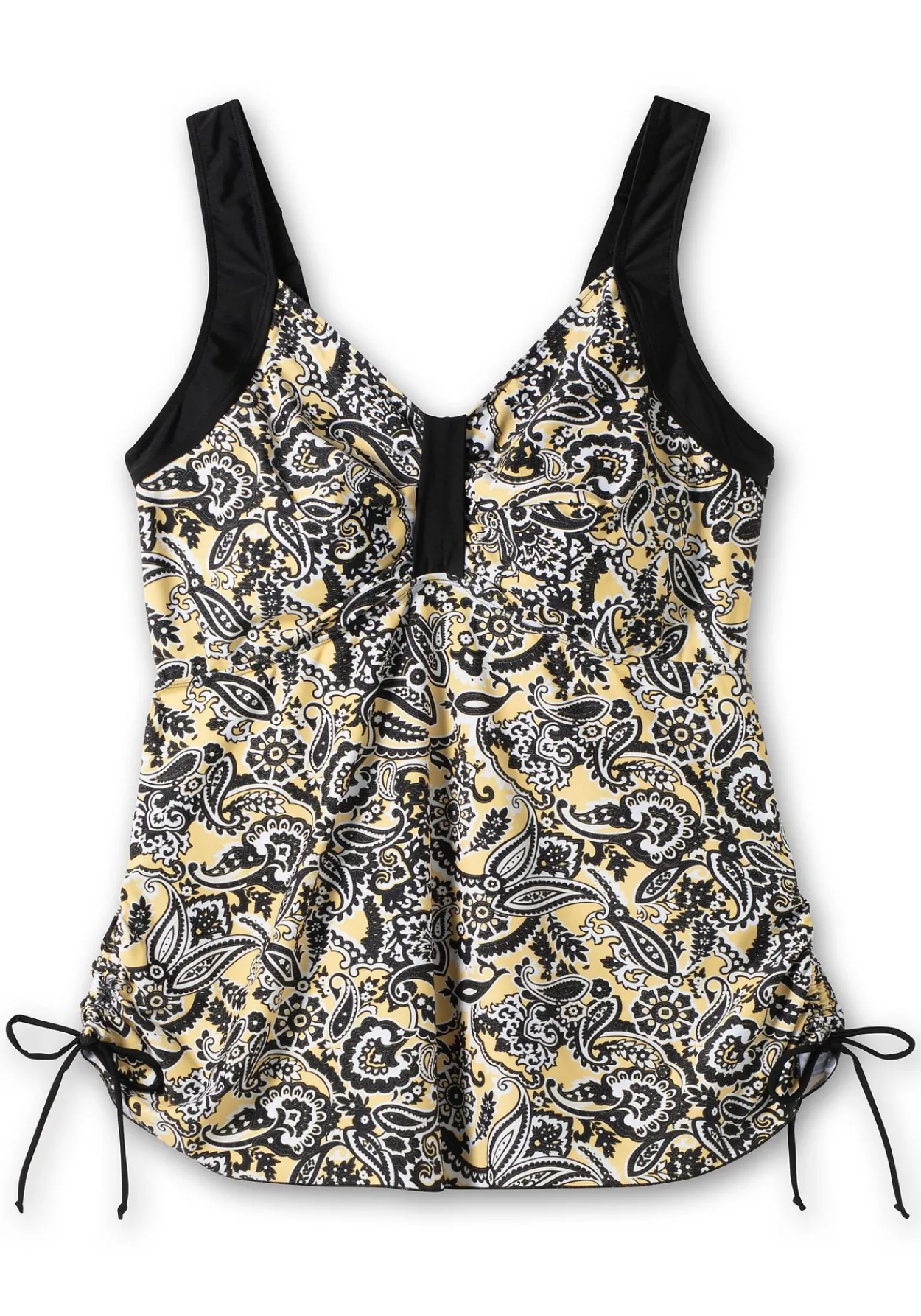 Tankini-Oberteil im Paisleymuster, mit Raffung seitlich<sheego New