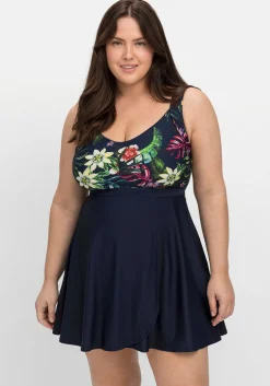 Tankini-Oberteil in ausgestellter Longform<sheego by Joe Browns Discount
