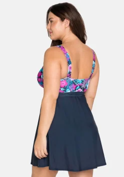 Tankini-Oberteil in ausgestellter Longform<sheego Discount