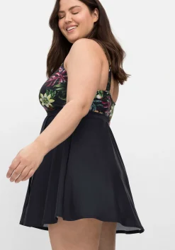 Tankini-Oberteil in ausgestellter Longform<sheego by Joe Browns Discount