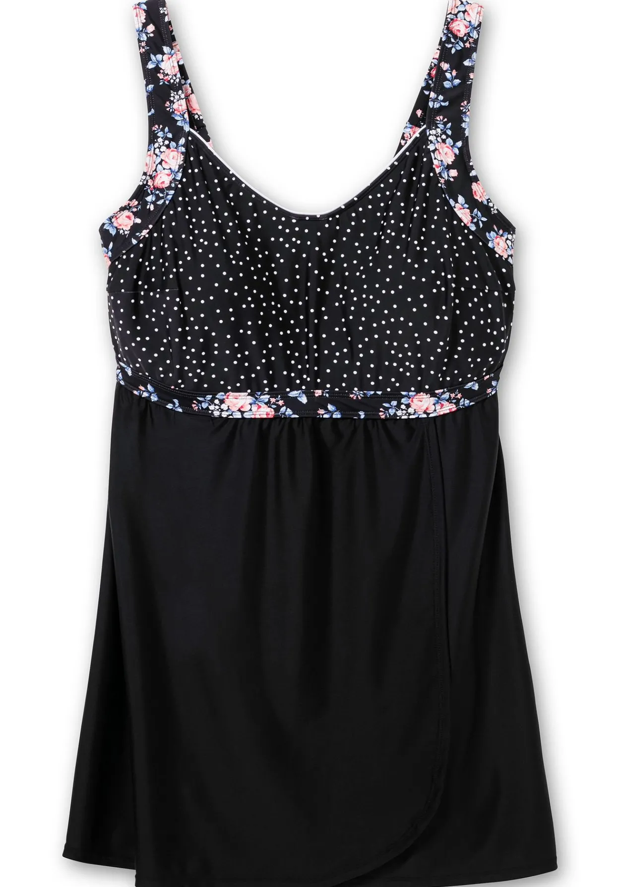 Tankini-Oberteil in ausgestellter Longform<sheego Sale