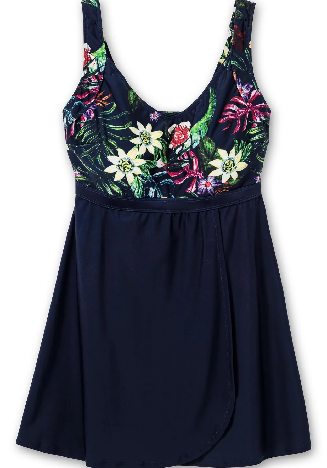 Tankini-Oberteil in ausgestellter Longform<sheego by Joe Browns Discount
