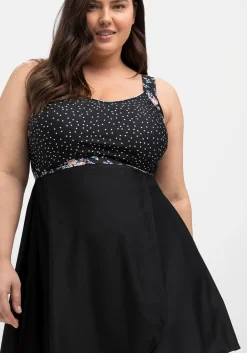 Tankini-Oberteil in ausgestellter Longform<sheego Sale