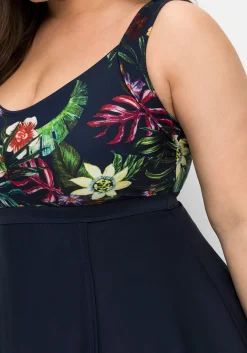 Tankini-Oberteil in ausgestellter Longform<sheego by Joe Browns Discount