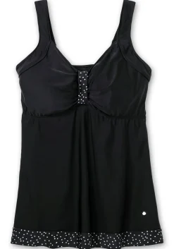 Tankini-Oberteil in leicht ausgestellter Longform<sheego Hot