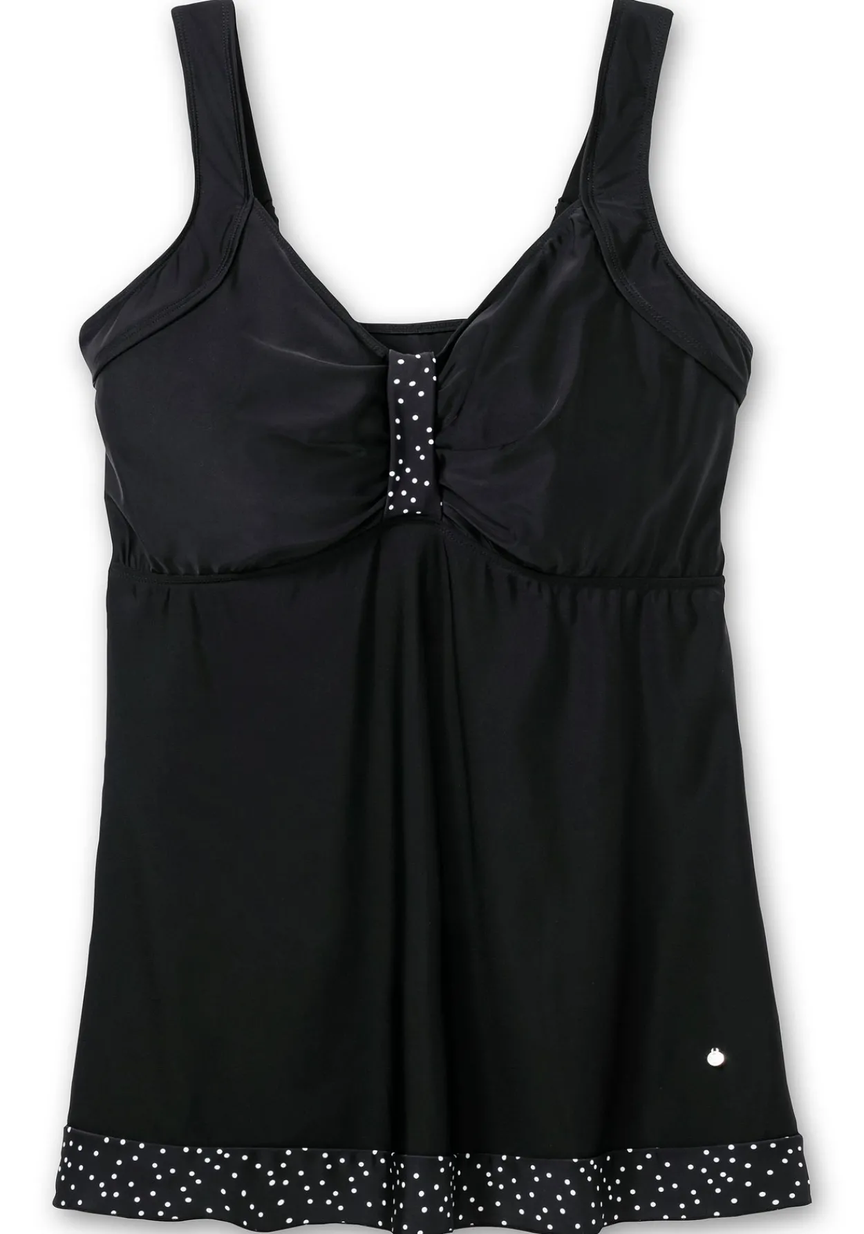 Tankini-Oberteil in leicht ausgestellter Longform<sheego Hot