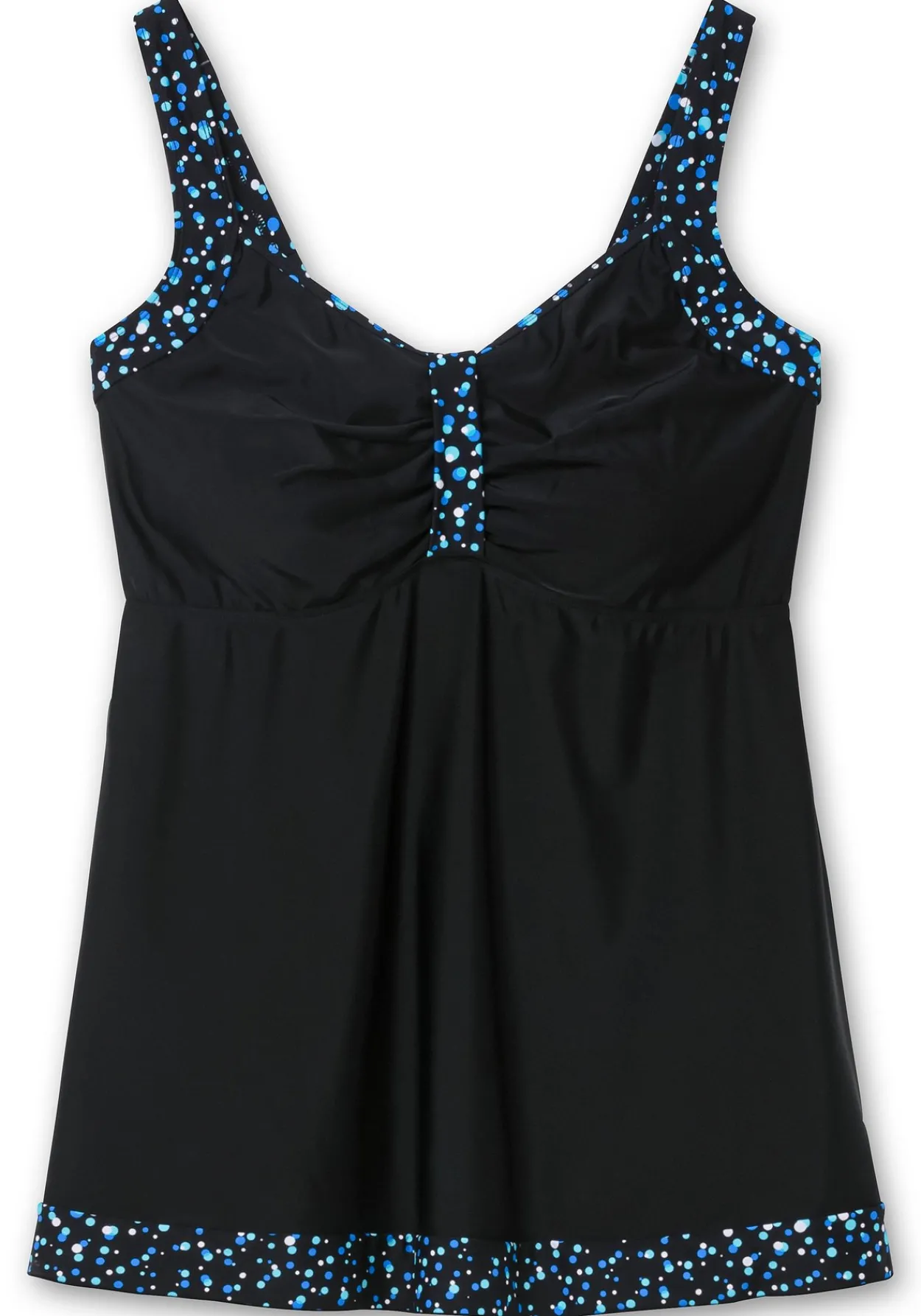 Tankini-Top in Longform, mit Pünktchenprint<sheego New